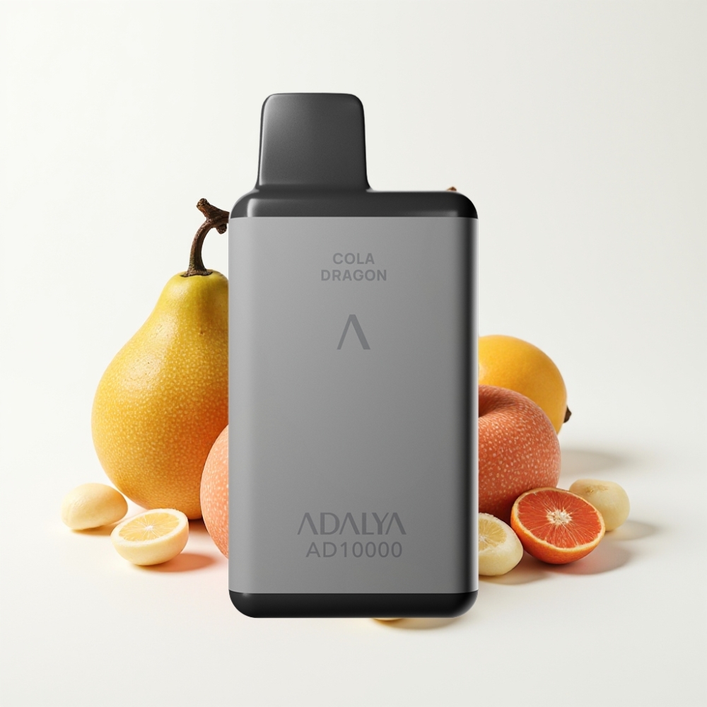 Adalya AD 10000 Puffs Disposable Vape Berlin Night Space Gray USB-C Rechargeable