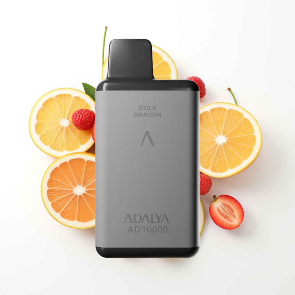 Adalya AD 10000 Puffs Disposable Vape Space Gray Love 66 USB-C Rechargeable