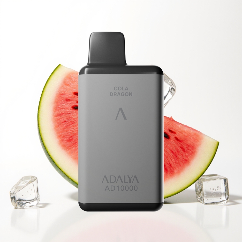 Adalya AD 10000 Puffs Disposable Vape Space Gray Watermelon Ice USB-C Rechargeable