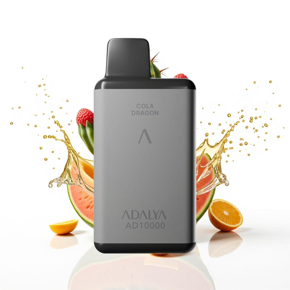 Adalya AD 10000 Puffs Space Gray Disposable Vape Cactus Splash USB-C Rechargeable