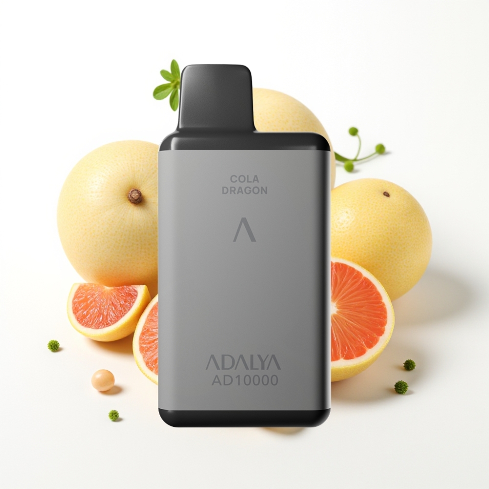 Adalya AD 10000 Puffs Space Gray Mint Point Disposable Vape USB-C Rechargeable