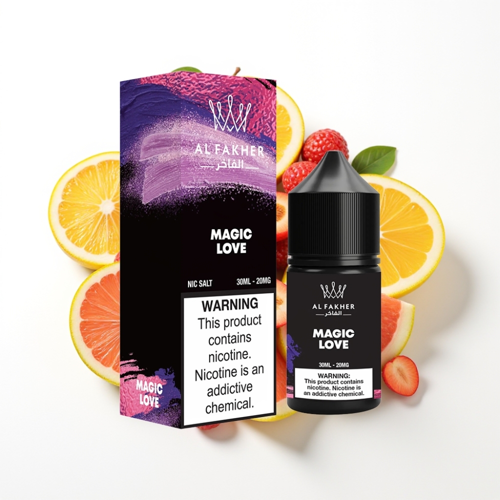 AL Fakher Nicotine Salt 20MG Magic Love E-Liquid 30ml Pod Vape
