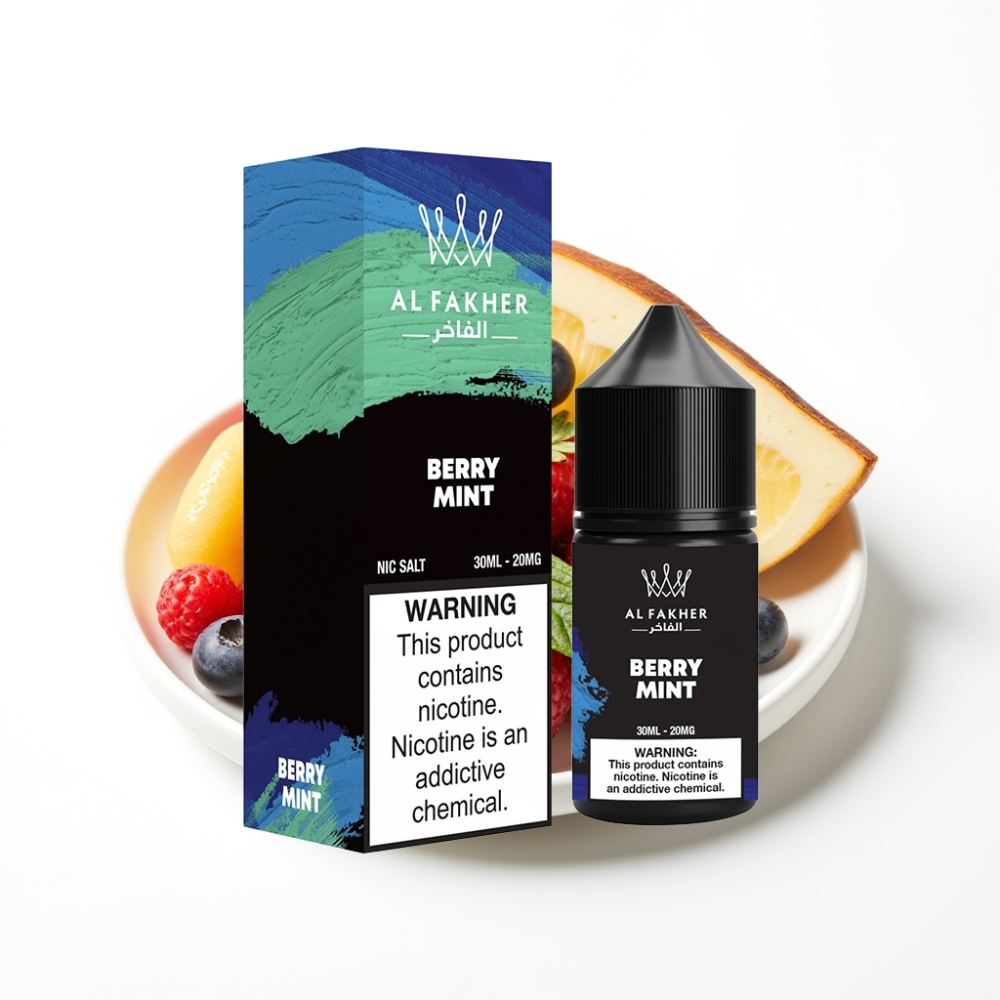 AL Fakher Nicotine Salt Berry Mint 20MG E-Liquid 30ml Pod Vape Juice
