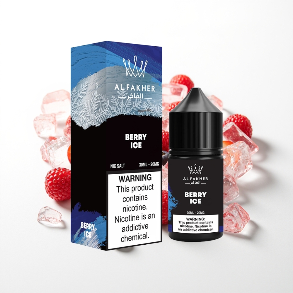 AL Fakher Nicotine Salt E-Liquid 30ml Berry Ice 20MG Pod Vape Juice