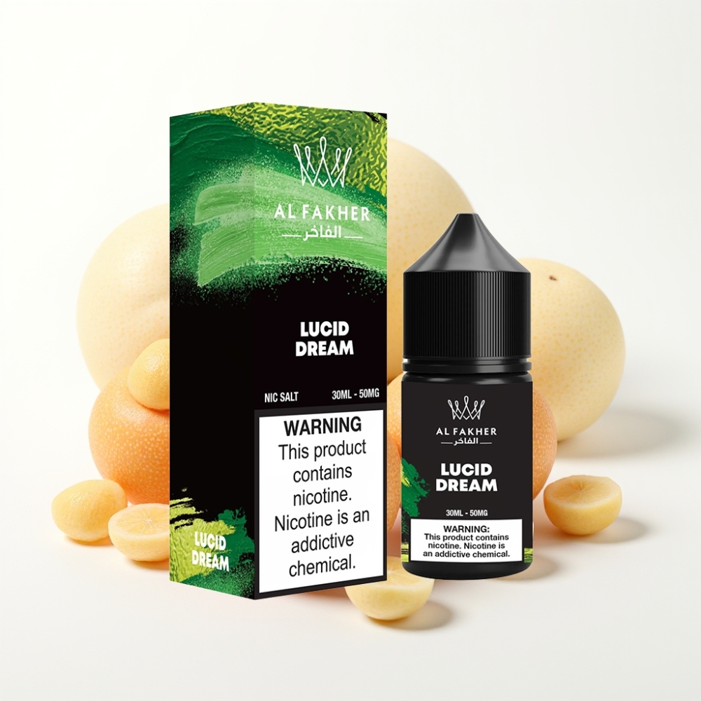 AL Fakher Nicotine Salt Lucid Dream 50MG Pod Vape Liquid 30ml