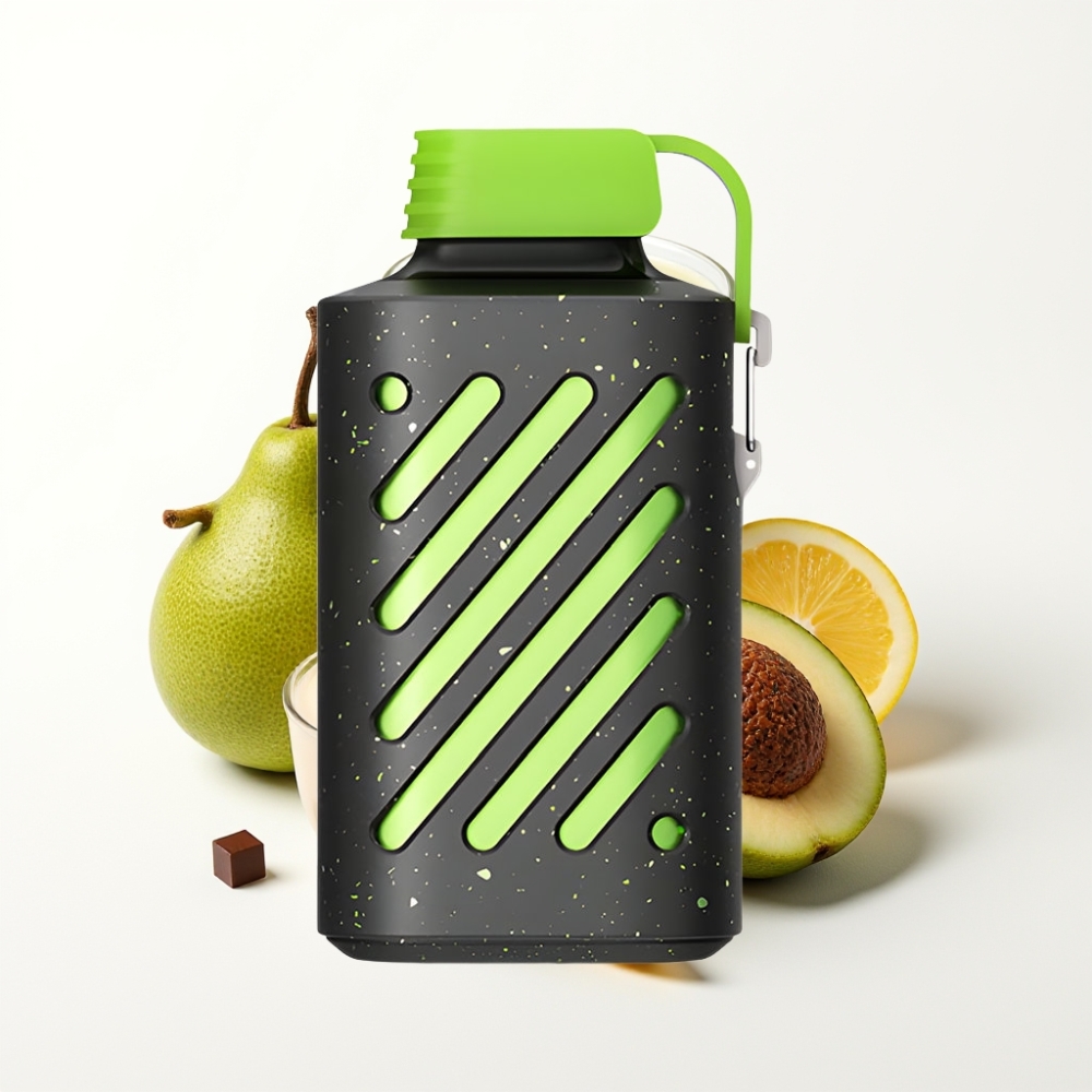VOZOL GEAR 10000 Disposable Vape Matcha Chocolate Cream - 20ml E-Liquid, VAMT Mesh Coil