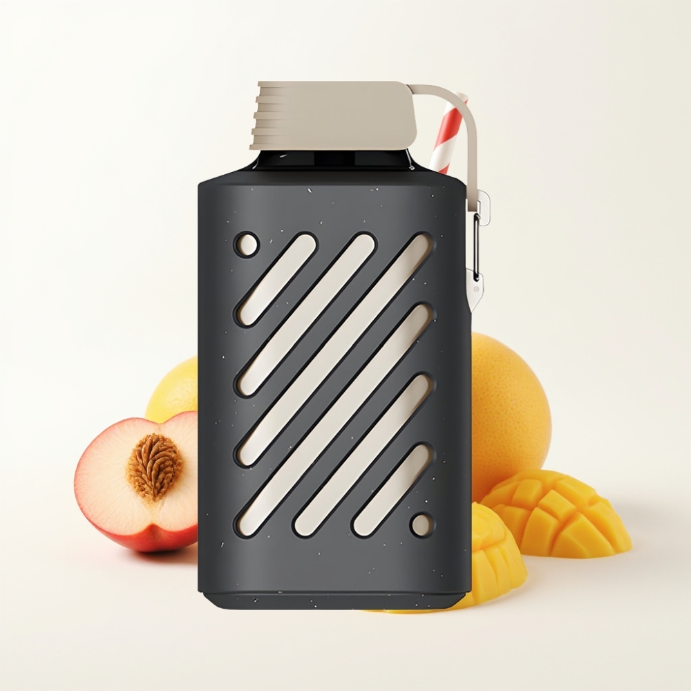 VOZOL GEAR 10000 Disposable Vape Peach Mango Smoothie 20ml 50mg Mesh Coil