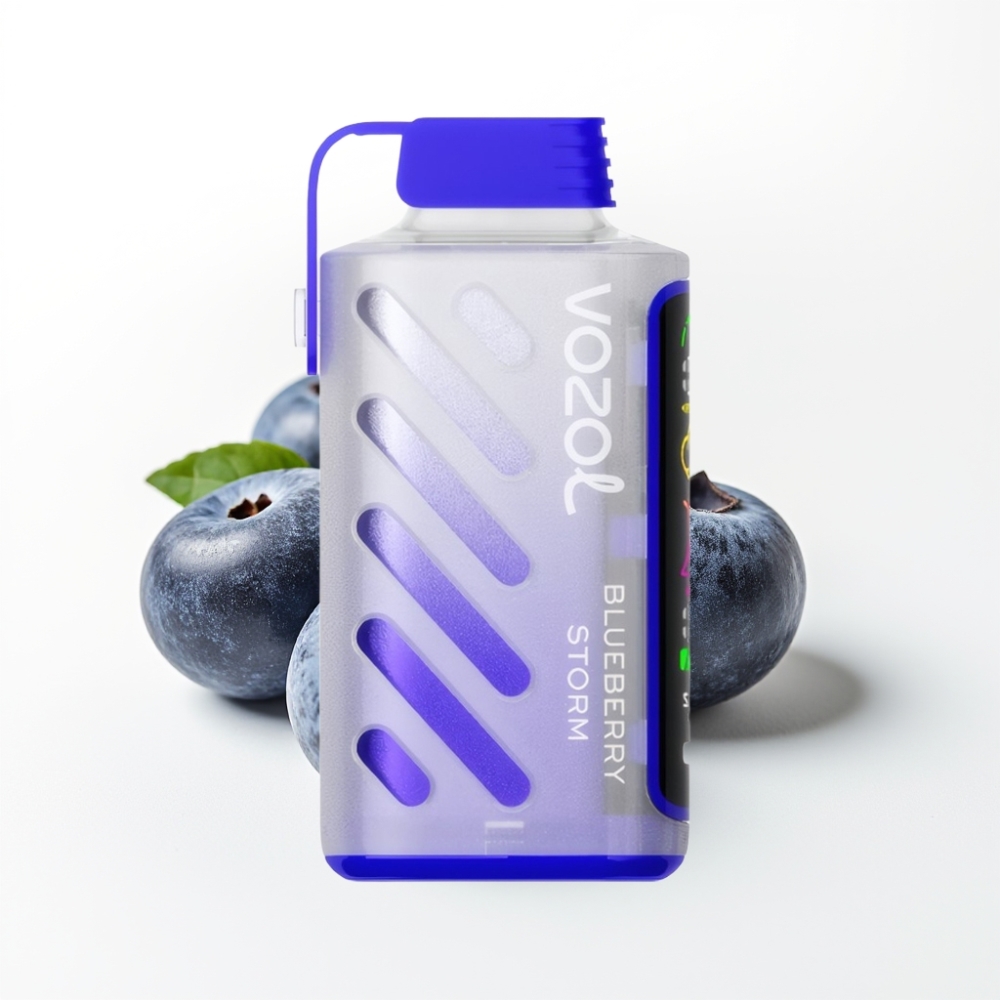 VOZOL Gear Power 20000 Puffs Blueberry Storm Dual Mesh Coil 20mL 50mg