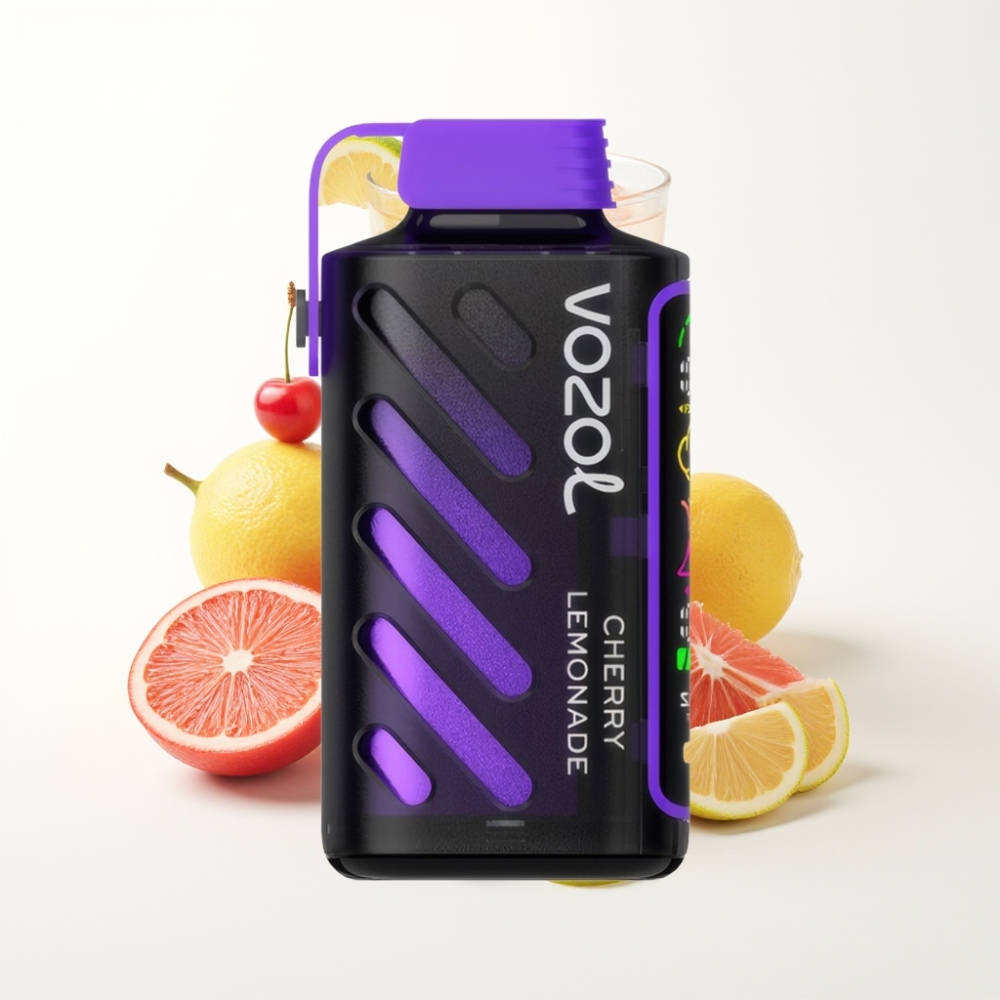 VOZOL Gear Power 20000 Puffs Cherry Lemonade Dual Mesh Coil 20mL 50mg