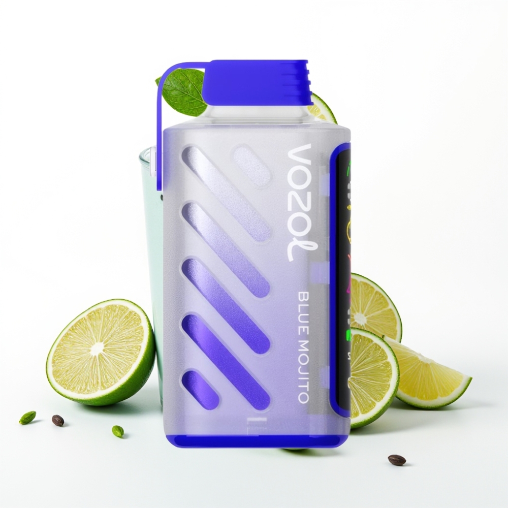 VOZOL Gear Power 20000 Puffs Dual Mesh Coil Blue Mojito Disposable Vape