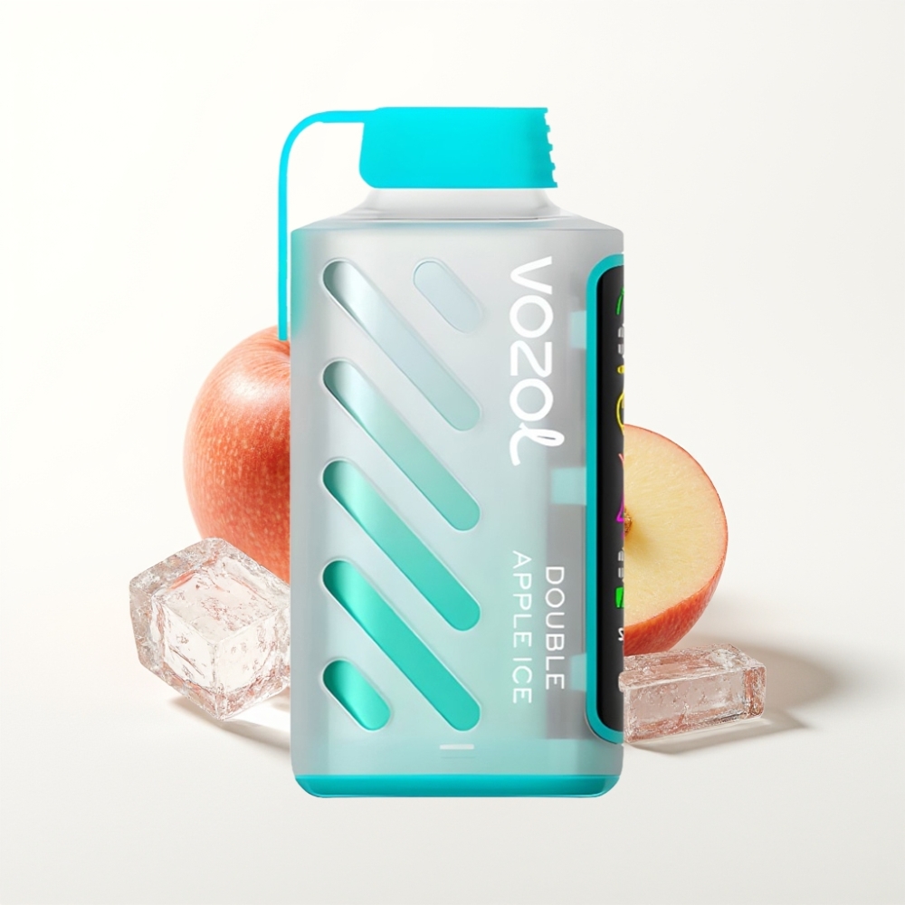 VOZOL Gear Power 20000 Puffs Dual Mesh Coil Double Apple Ice Disposable Vape