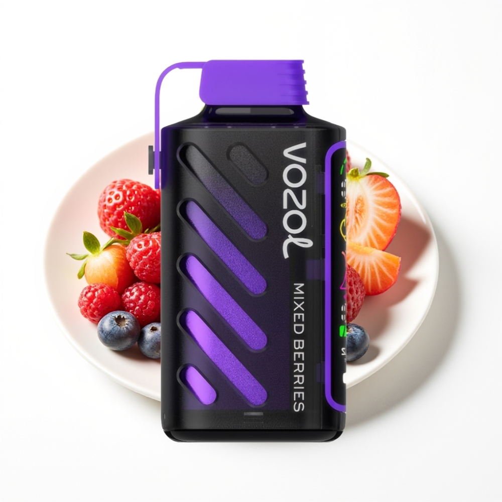 VOZOL Gear Power 20000 Puffs Mixed Berries Dual Mesh Coil 20mL Disposable Vape