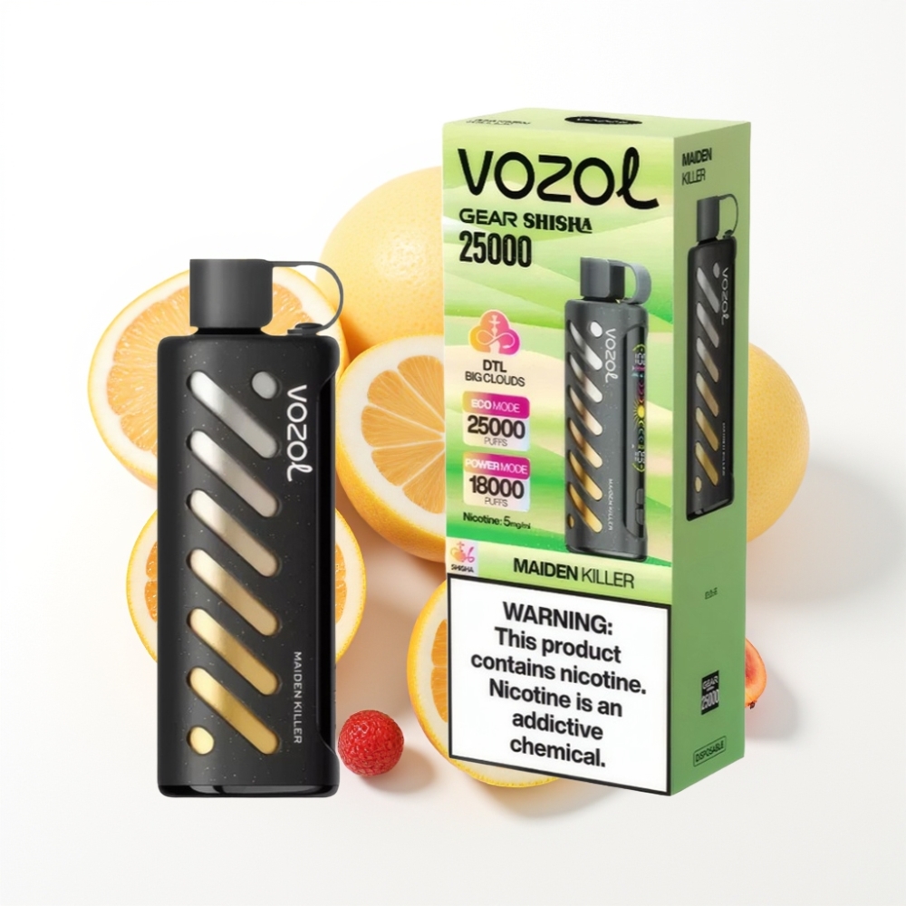 VOZOL Gear Shisha 25000 Puffs Disposable Vape Maiden Killer Dual Mesh 1000mAh
