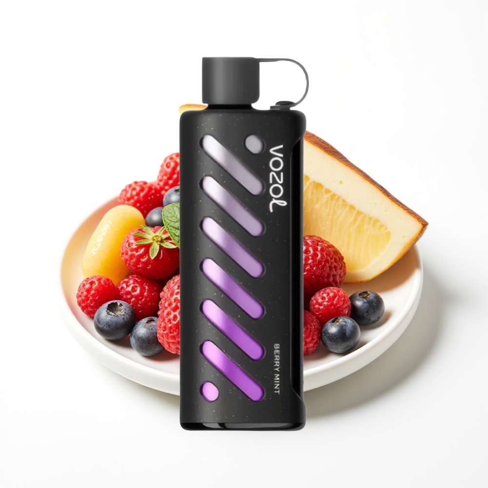 VOZOL Gear Shisha 25000 Puffs Dual Mesh Berry Mint Disposable Vape