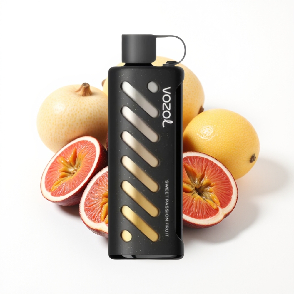 VOZOL Gear Shisha 25000 Puffs Dual Mesh Disposable Vape Sweet Passion Fruit