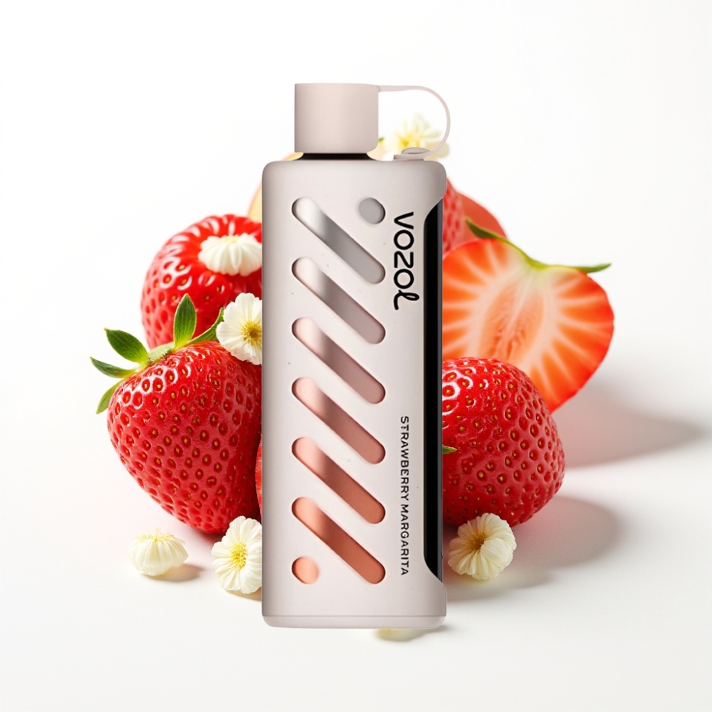 VOZOL Gear Shisha 25000 Puffs Dual Mesh Strawberry Margarita Disposable Vape