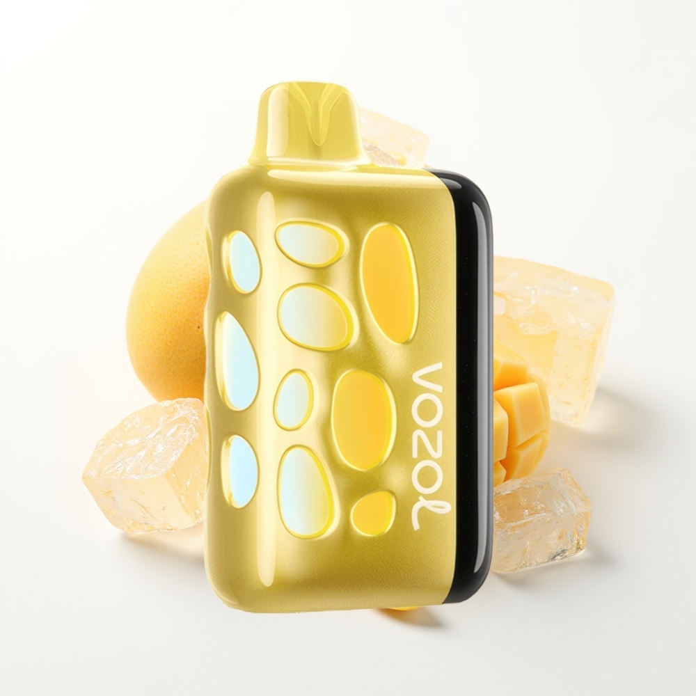 VOZOL RAVE 40000 Disposable Vape Mango Ice – Fast Charge, Beat-Synced Glow