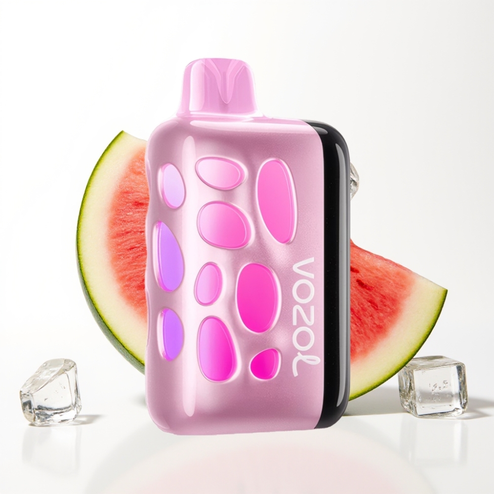 VOZOL RAVE 40000 Disposable Vape Watermelon Ice with Party Mode & 270° Glow