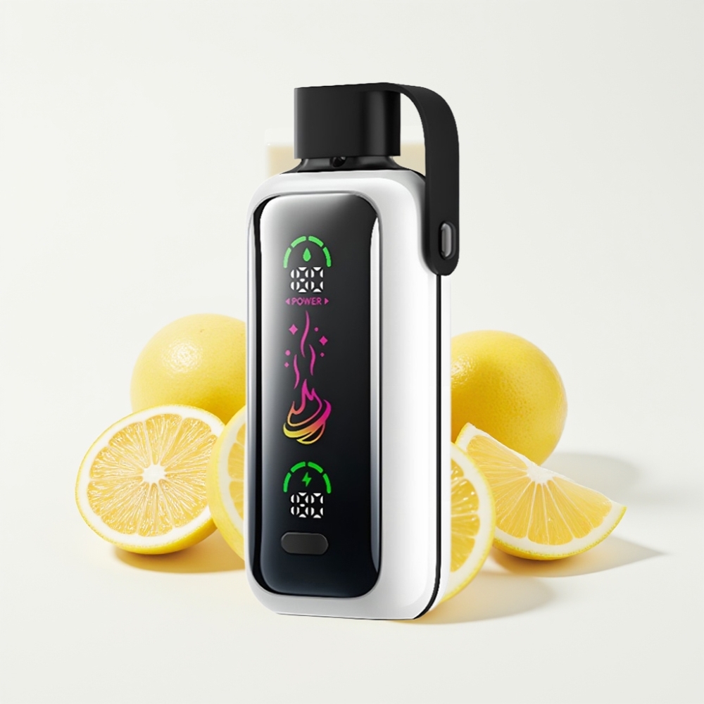VOZOL Star 20000 Puffs Disposable Vape 2.2" HD Screen Dual Mesh Perfume Lemon