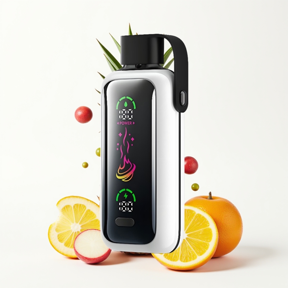 VOZOL Star 20000 Puffs Disposable Vape Orange Pineapple Lychee 2.2" HD Screen Dual Mesh