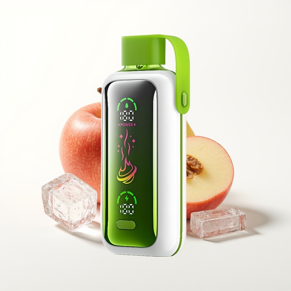VOZOL Star 20000 Puffs Dual Mesh 2.2" HD Screen Disposable Vape Double Apple Ice