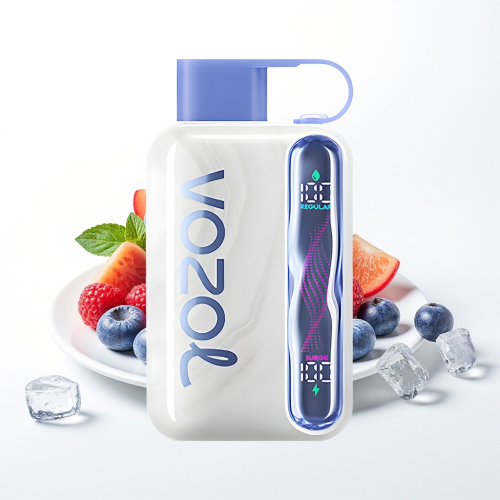 VOZOL STAR 40000 Puffs Blue Razz Ice Disposable Vape 1000mAh Type-C