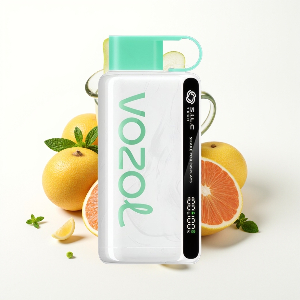 VOZOL STAR 9000/12000 Disposable Vape Cool Mint with S.i.L.C TECH & Shake Display