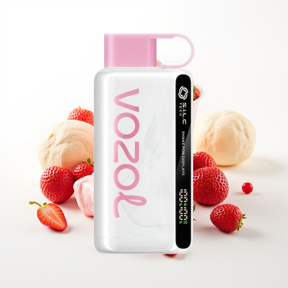 VOZOL STAR 9000/12000 Disposable Vape with S.i.L.C TECH & Strawberry Ice Cream