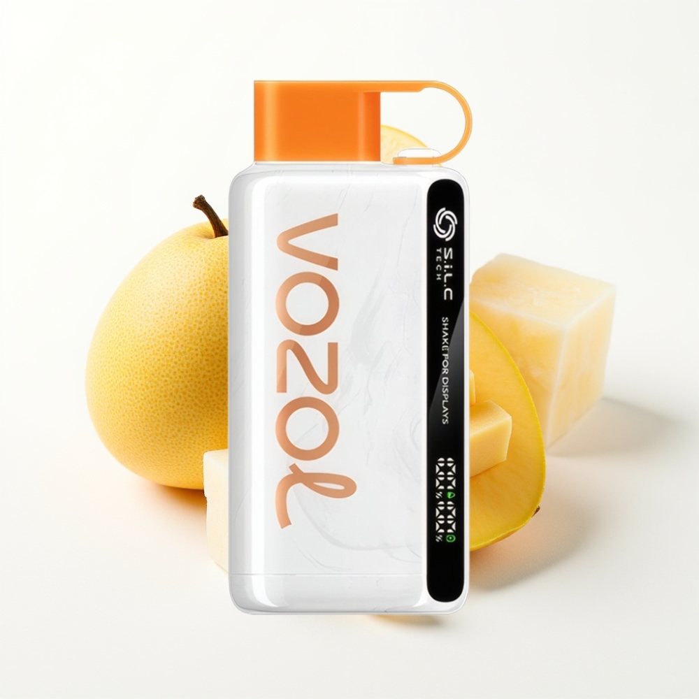 VOZOL STAR 9000 12000 Mexica Mango Ice Disposable Vape with S.i.L.C TECH & Fast Charge