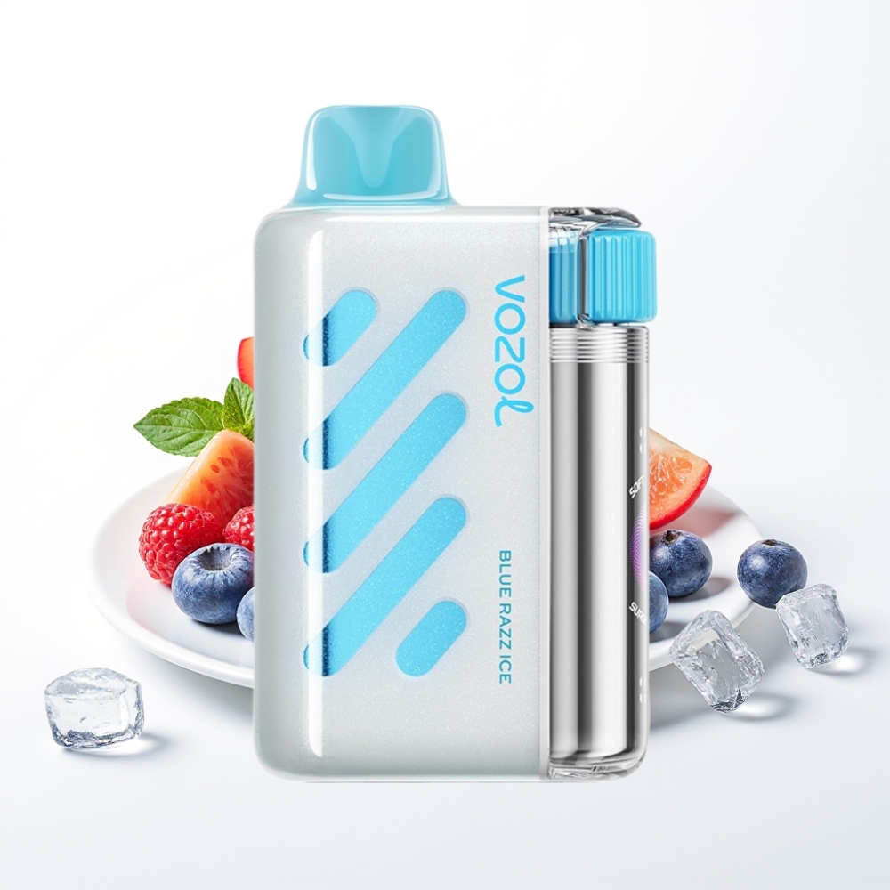 VOZOL VISTA 40000 Puffs Rechargeable MTL Disposable Vape Blue Razz Ice