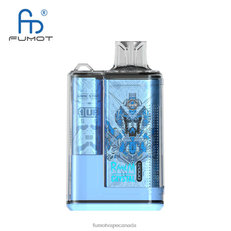 Fumot Crystal 8D68N253 12000 Disposable Vape Box - 20ML (1 Piece) Apple Berry Blast Fumot vape shop