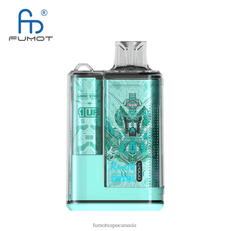 Fumot Crystal 8D68N261 12000 Disposable Vape Box - 20ML (1 Piece) Blueberry Raspberry Fumot vape Canada