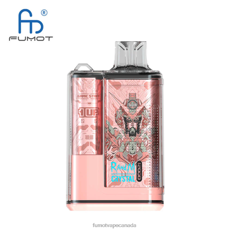 Fumot Crystal 8D68N261 12000 Disposable Vape Box - 20ML (1 Piece) Blueberry Raspberry Fumot vape Canada