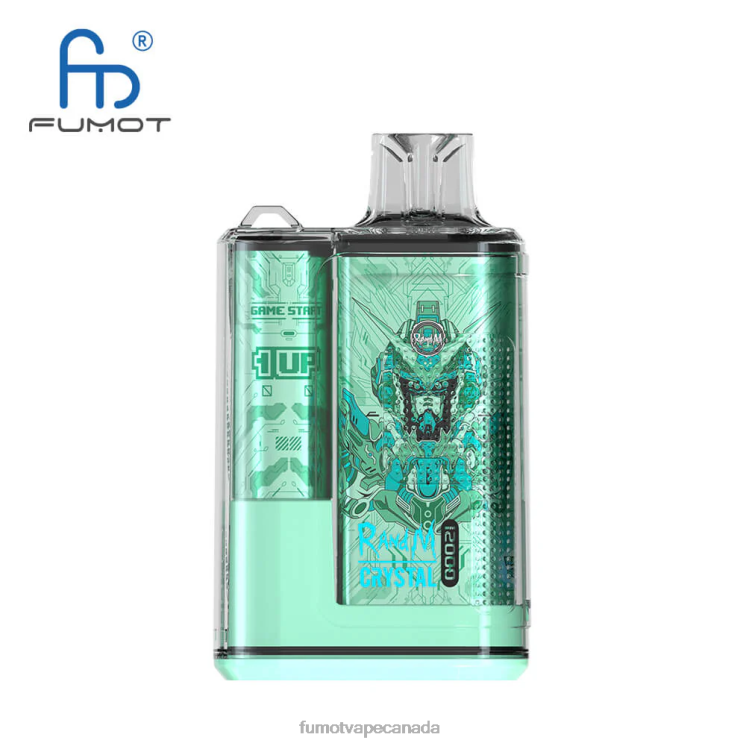 Fumot Crystal 8D68N261 12000 Disposable Vape Box - 20ML (1 Piece) Blueberry Raspberry Fumot vape Canada