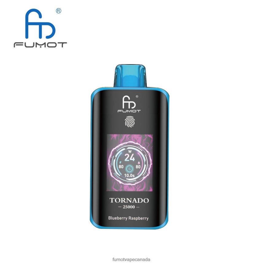 Fumot Shop - Fumot Tornado 25000 Disposable Vape Blueberry Raspberry BTPRN43