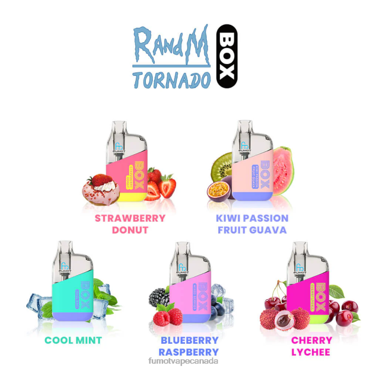Fumot Tornado 8D68N356 10000 Disposable Vape Pod Box - 20ML (1 Piece) Cola Ice Fumot tech