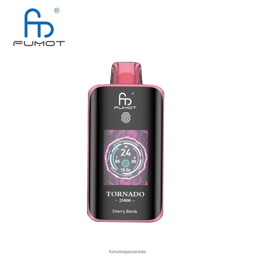 Fumot Vape Shop - Fumot Tornado 25000 Disposable Vape Cherry Bomb BTPRN44