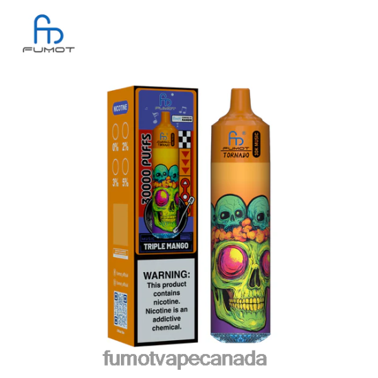 Fumot Puffs - Fumot Tornado 30K Music Triple Mango P680L029