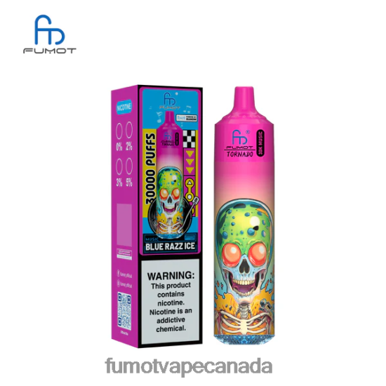 Fumot Shop - Fumot Tornado 30K Music Blue Razz Ice P680L03