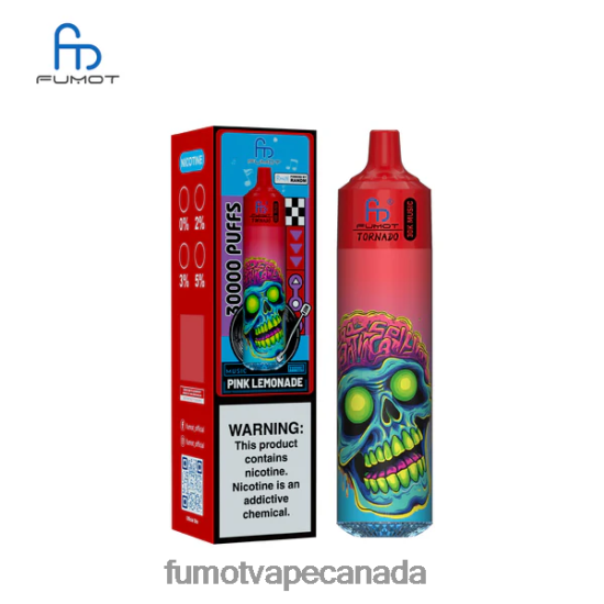 Fumot Shop - Fumot Tornado 30K Music Pink Lemonade P680L023