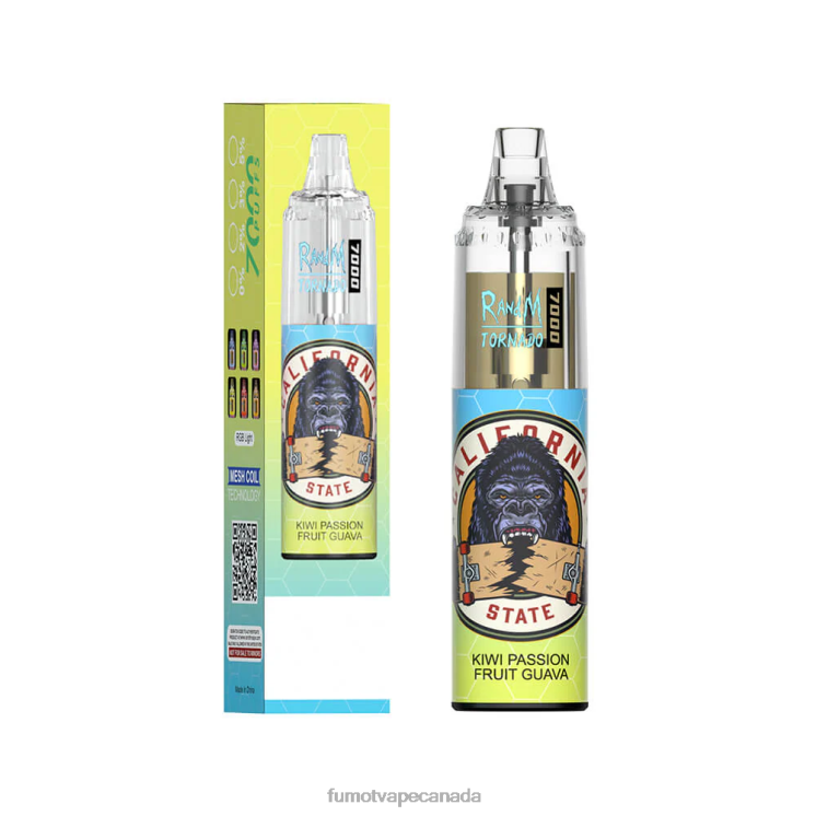 Fumot Tornado 8D68N55 14ML 7000 Disposable Vape Pen (1 Piece) Apple Berry Blast Fumot shop