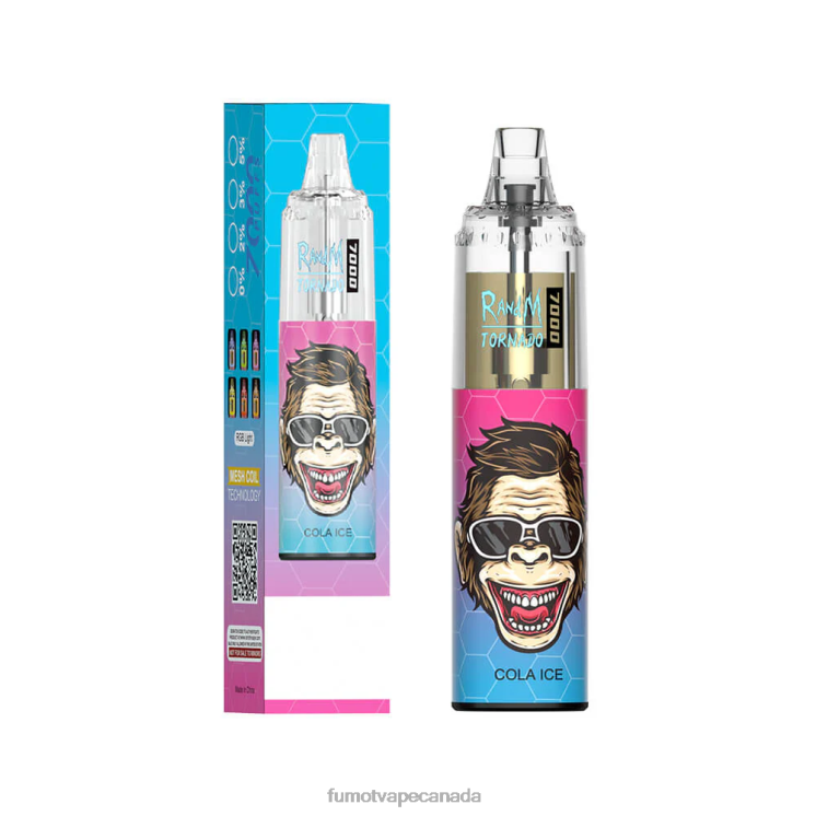 Fumot Tornado 8D68N92 14ML (1 Piece) 7000 Disposable Vape Pen Pink Lemonade Fumot puffs