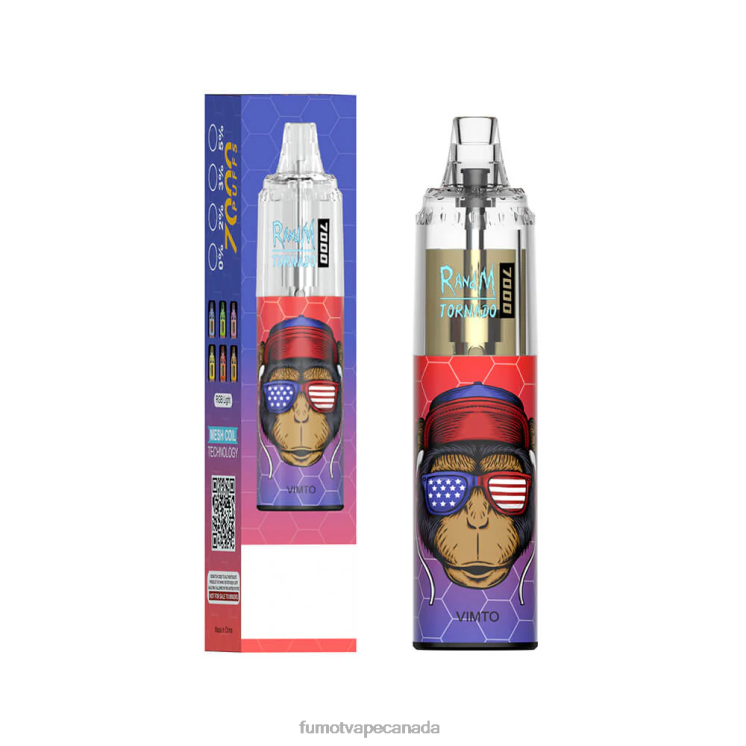 Fumot Tornado 8D68N92 14ML (1 Piece) 7000 Disposable Vape Pen Pink Lemonade Fumot puffs