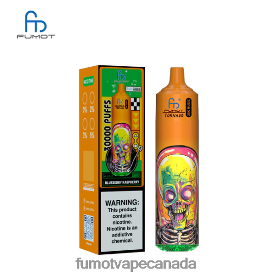 Fumot Vape Online Shop - Fumot Tornado 30K Music Blueberry Raspberry P680L05