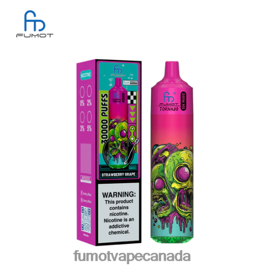 Fumot Vape Review - Fumot Tornado 30K Music Strawberry Grape P680L027
