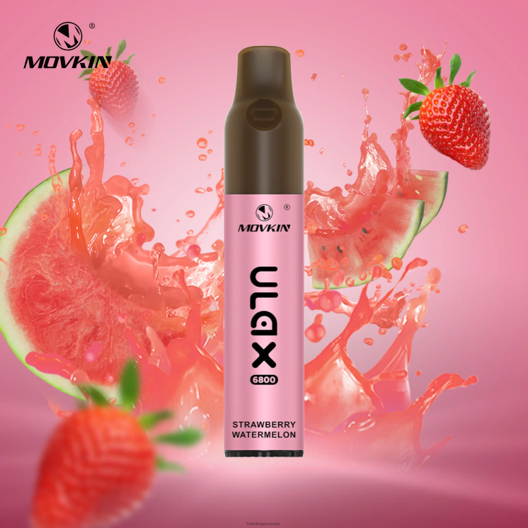 Fumot Movkin Ulax 8D68N323 6800 Disposable Vape, Ceramic Coil - 8ML (1 Piece) Kiwi Passion Fruit Guava Fumot vape shop