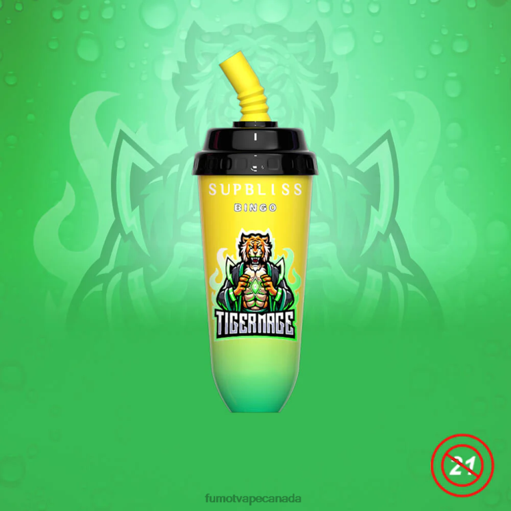Fumot Supbliss Bingo 8D68N401 8000 Disposable Vape Pod Device - 16ML (1 Piece) Lychee Cola Fumot vape Canada