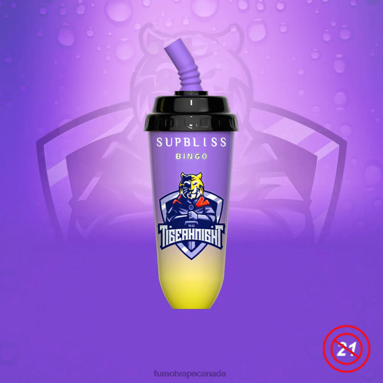 Fumot Supbliss Bingo 8D68N401 8000 Disposable Vape Pod Device - 16ML (1 Piece) Lychee Cola Fumot vape Canada