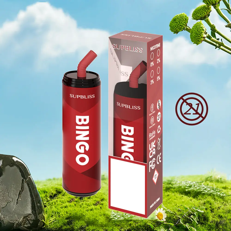 Fumot Supbliss Bingo 8D68N472 9000 Disposable Vape Pen (1 Piece)- 18ML Pink Lemonade Fumot puffs